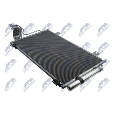 Image de NTY CCS MZ 000 Condenseur De Clim avec déshydrateur Aluminium 365 R 134a