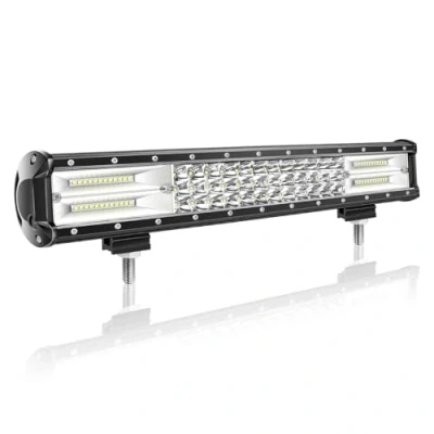 Image de Willpower 45cm 252W Barre Lumineuse LED de Travail Spot D&#039;inondation Combo Faisceau DC 12V 24V 6000K 4x4 Voiture Camion Tracteur Offroad Véhicules ATV Utvs