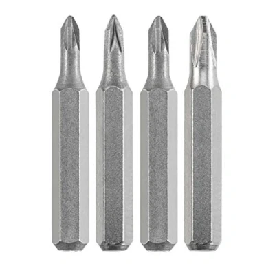 Image de kwb Jeu d&#039;embouts 28 mm PZ 000, 00, 0, 1 Micro embout pour mécanique de précision (tige 4 mm, Tq 60 acier, avec bande maintien, porte embouts micro)
