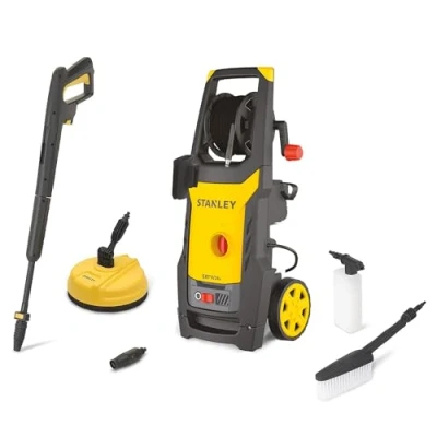 Image de Stanley Nettoyeur Haute Pression SXPW24BX pour Surfaces Extérieures et Autos avec de Brosse Fixe máx. 170 bar Débit 500 l/h Puissance absorbée 2400 W