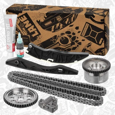 Image de ET ENGINETEAM RS0067 Jeu de distribution à chaînes sans roues dentées Chaîne fermée KIA: RIO 3, cee‘d I 5 portes, Venga, HYUNDAI: ix20