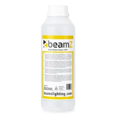 Image de BeamZ Nettoyant Machine à Fumée Haute Performance, 250ml de Produit, Parfait pour Nettoyer les Machines