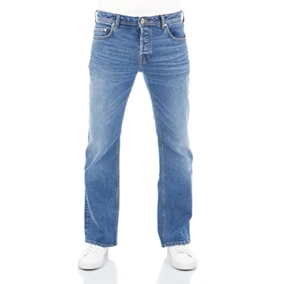 Image de LTB Timor Bootcut Jean basique en coton denim stretch Taille basse Bleu Noir W28 W29 W30 W31 W32 W33 W34 W36 W38 W40, Stormi Wash (53941), 32W x 32L