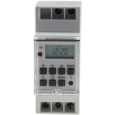 Image de ChiliTec Minuterie hebdomadaire, Numérique pour Baie de Montage, 230 V, Max. 3500 W