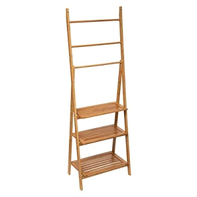 Image de 5 five simply smart 5five étagère Porte Serviette 3 Niveaux Bambou