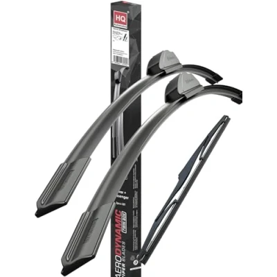 Image de HQ AUTOMOTIVE Kit de 3 balais d&#039;essuie glace Compatible avec : KIA Ceed juillet 2018 et plus, Sports Wagon à partir 2018, Pro Cee&#039;d mars 2019 ultérieurs, Xceed Modèle