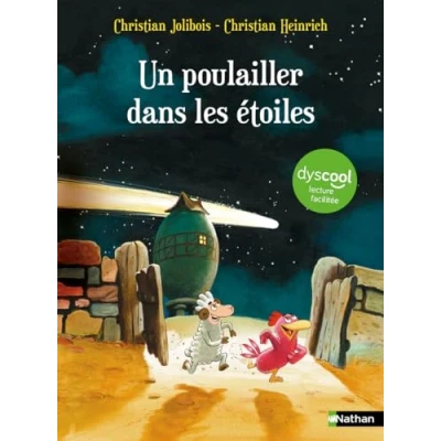 Image de les Petites Poules : Un poulailler dans étoiles Dyscool version adaptée aux DYS Dès 6 ans