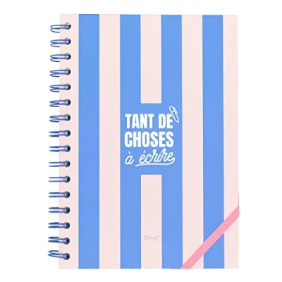 Image de Mr. Wonderful Cahier A5 rose Tant de choses à écrire