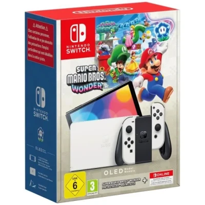 Image de Console Nintendo Switch Modèle OLED Super Mario Bros. Wonder Édition Limitée (SWITCH)
