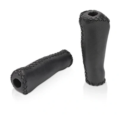 Image de XLC Griffe Unisexe Poignées GR G11 135 mm Mixte Adulte, Aspect Cuir