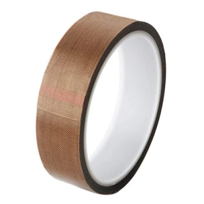 Image de GTIWUNG Haute Température Ruban, Ruban Adhésif de PTFE, Bande Téflon, Tissu Verre Enduit 25mm x 10m