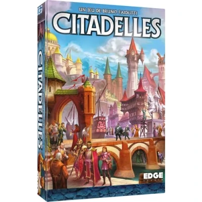 Image de Asmodee Edge Entertainment CITADELLES : 4EME Edition Jeux de société Cartes A partir 10 Ans 2 à 8 Joueurs 30 60 Min Version française
