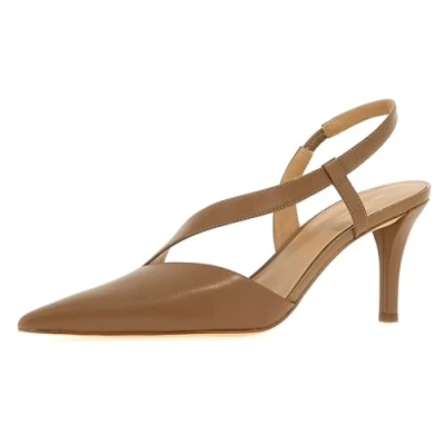 Image de Michael Kors Jaida Escarpins à talons hauts, Femme, Taille: 41, Husk Cuir