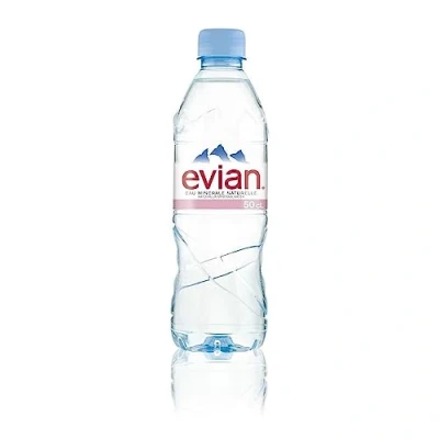 Image de Evian Eau minérale plate 12 x 50 cl by
