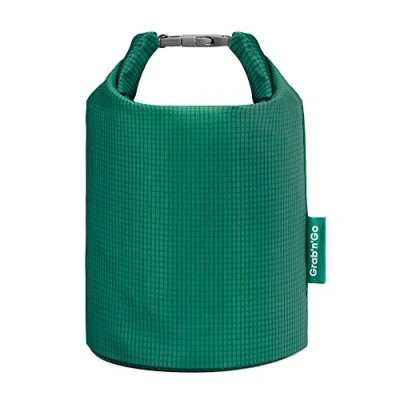 Image de Roll&#039;eat ® Sac étanche de 2,5 L, écologique sans BPA, isole Les humides, Que ce Soit des Aliments, vêtements ou Objets Grab&#039;n&#039;Go Active, Vert, Sacs étanches