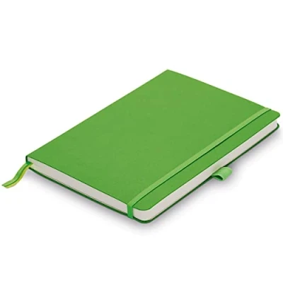 Image de Lamy Cahier 810 à couverture souple A6 Format (102 x 144 mm) Vert Avec doublure 192 pages et bande élastique