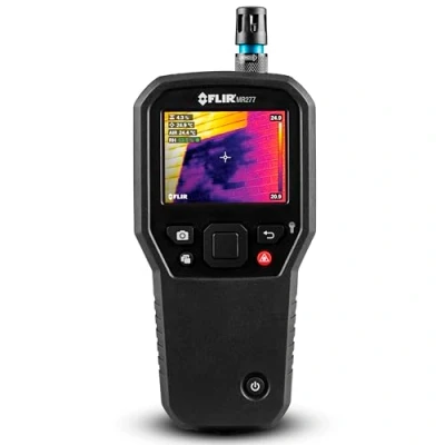 Image de Humidimètre pour Matériaux Flir Mr277 Caméra Thermique Intégrée, Mesure de Température, Sans Contact IR 1