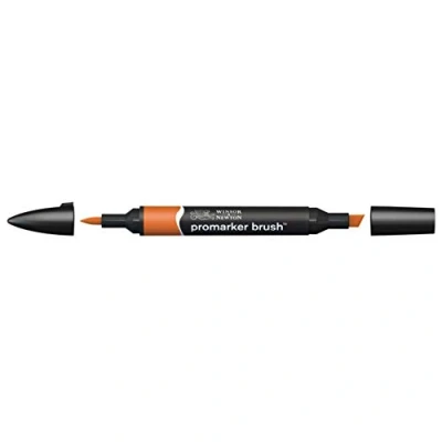 Image de Winsor &amp; Newton Promarker Brush O345 Marron Selle De Cheval