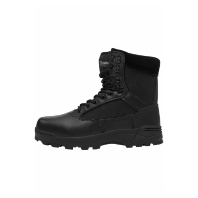 Image de Brandit Mixte Bottes Tactiques Zippées Military and Tactical Boot, Noir, 45 EU