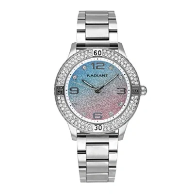 Image de Radiant Collection Frozen Montre analogique à Quartz. pour Femme. Bracelet de avec Cadran doré et en Acier Inoxydable. Taille 36mm. 3ATM.