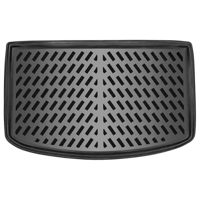Image de ELMASLINE Bac de coffre en caoutchouc 3D pour Renault ZOE à partir 2019 Tapis