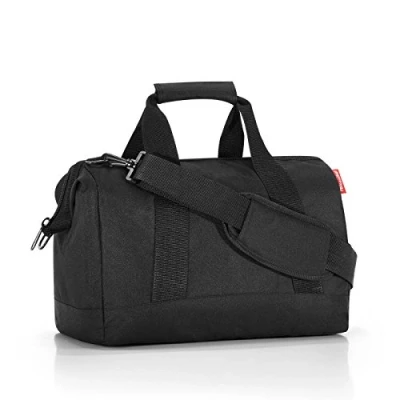 Image de reisenthel Allrounder M Un Sac Type Sacoche Docteur avec Grande Ouverture à arceaux, Fermeture zippée, 6 Compartiments intérieurs, 2 poignées, en Black