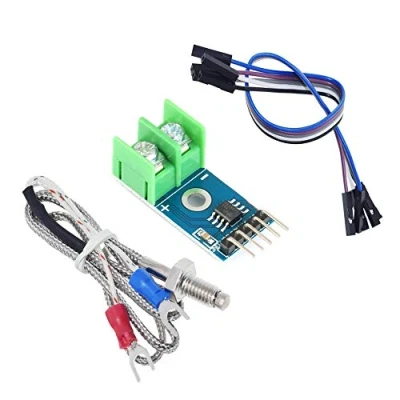 Image de ZkeeShop MAX6675 Module + K Type Thermocouple Temperature Sensor 0C 1024C Compatible for Arduino