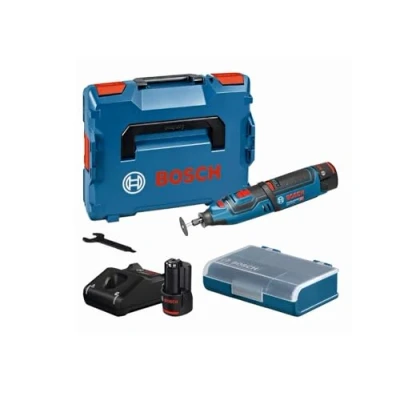 Image de Bosch Professional 06019C5001 Outils multi fonctions Gro 10,8 V li avec coffret L Boxx/2 batteries ion 2,0 Ah