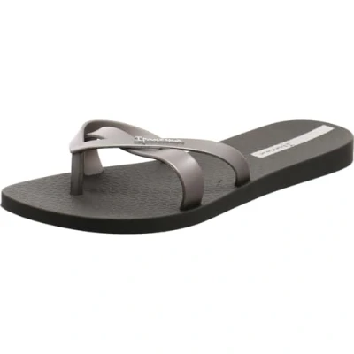 Image de Ipanema Femme Kirei FEM Flip Flop, Black/Silver, 40 EU