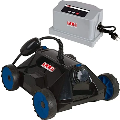 Image de Robot de piscine T.I.P. Sweeper 18000 (nettoyage sol pour piscines 50 m3) Noir/bleu