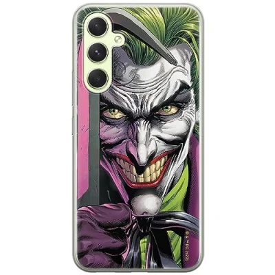 Image de ERT GROUP Coque de téléphone Portable pour Samsung A54 5G Original et sous Licence Officielle DC Motif Joker 014 Parfaitement adapté à la Forme du Portable, en TPU