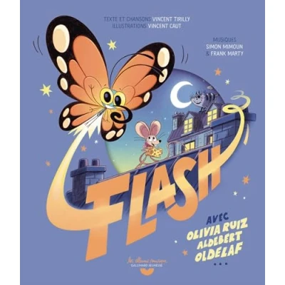Image de Flash le petit papillon dont les minutes sont contées (Livre lu)