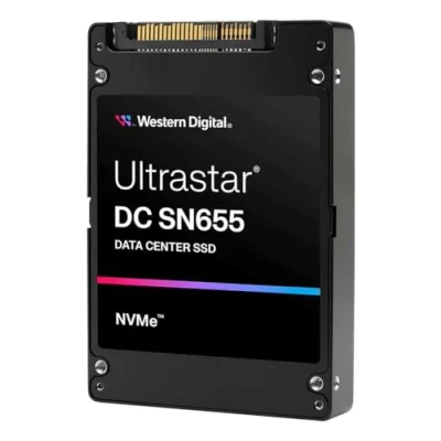 Image de Western Digital Ultrastar DC SN655 3,84 To U.3 PCI Express 4.0 NVMe TLC 3D NAND Neuf