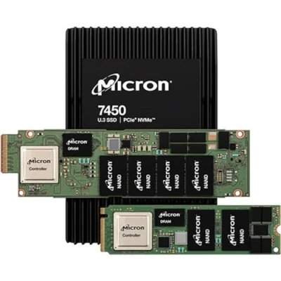 Image de SSD MICRON 7450 PRO 1920 Go M.2 22110 PCIe 4.0 (NVMe) Enterprise