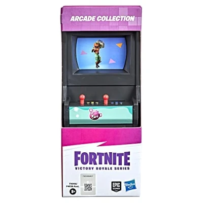 Image de Hasbro Fortnite Victory Royale Series Collection Machine d&#039;arcade Rose avec Accessoires À partir de 8 Ans, F4946, Multicolore