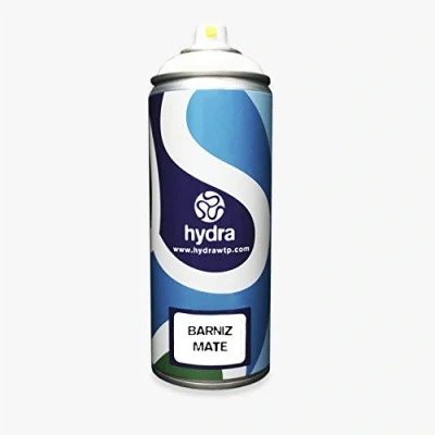 Image de Laque vernis MAT aerosol 400 ml HYDRA WTP hydrographique pour hydrographie impression par transfert d&#039;eau