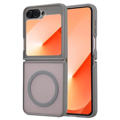 Image de imoshion Coque Color Guard avec MagSafe pour Samsung Galaxy Z Flip 6 Gris Neuf