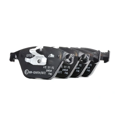 Image de ATE Ceramic 13.0470 7275.2 Jeu de plaquettes frein préparé pour indicateur d&#039;usure, contact signal d&#039;usure exclu BMW: 5 Berline, Touring