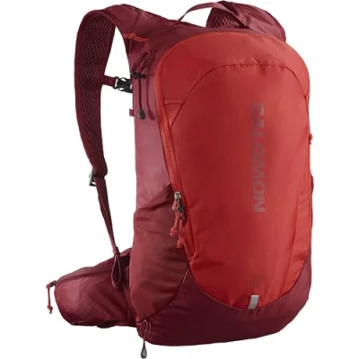 Image de Salomon Trailblazer 20 Sac à dos de randonnée 20L unisexe, Polyvalence, Simplicité d’utilisation, Confort et légèreté, Rouge