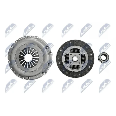 Image de NTY NZS VW 003U Kit d&#039;embrayage avec mécanisme disque d&#039;embrayage, butée de débrayage, sans volant moteur VOLKSWAGEN: GOLF 6