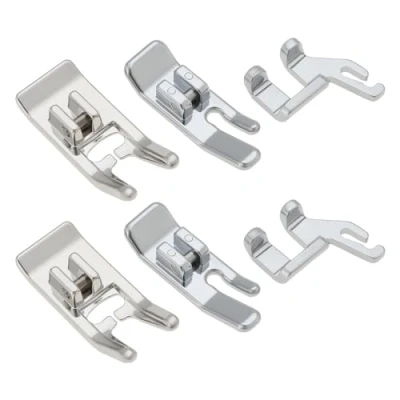 Image de the Lord of Tools Lot de 2 pieds biche pour machine à coudre domestique tige basse compatible avec Singer 446014