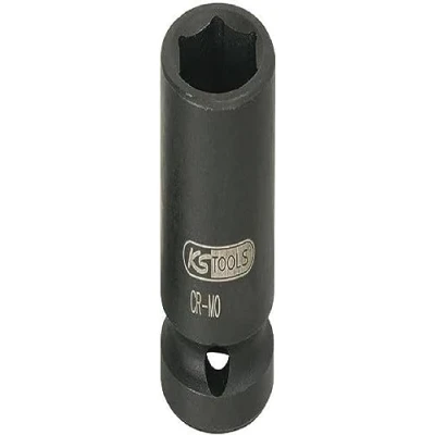 Image de KS TOOLS 515.0048 Douille à choc 38 7/8, 7/8&quot; 12,5 (1/2&quot;) hexagonale