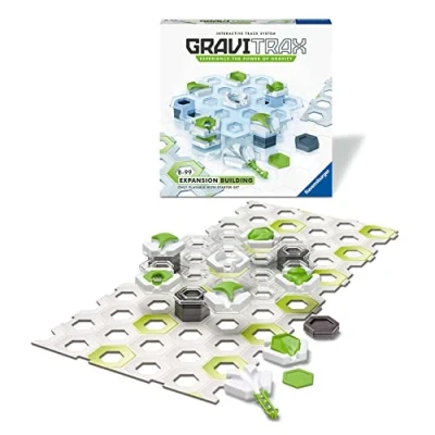 Image de Ravensburger GraviTrax Set d&#039;extension Building / construction 27602 Jeu de STEM Circuits billes créatifs 28 pièces Enfants 8 ans et plus Version française