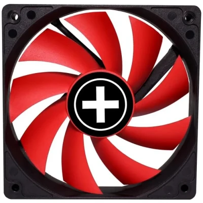 Image de Xilence XPF120.R.PWM Boitier PC Ventilateur 12 cm Noir, Rouge