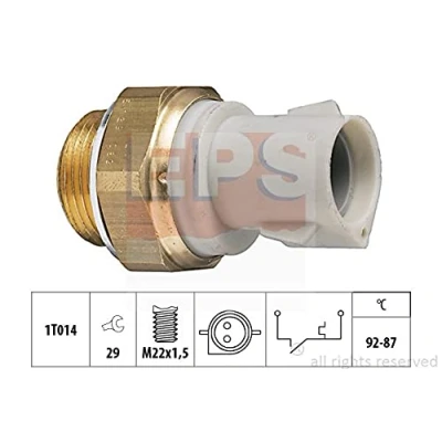 Image de EPS 1.850.129 Interrupteur de température, ventilateur radiateur M22x1,5 Made in Italy OE Equivalent FORD: FIESTA 3, Sierra Mk2 3/5 portes