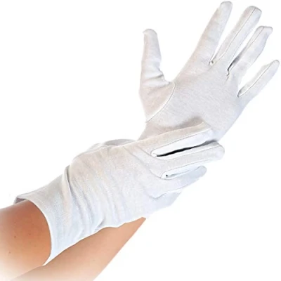 Image de Franz Mensch Hygostar Gants en coton Blanc Taille XL