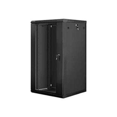 Image de Lanberg WF01 6622 10B étagère 22U Rack monté sur Le Mur Noir