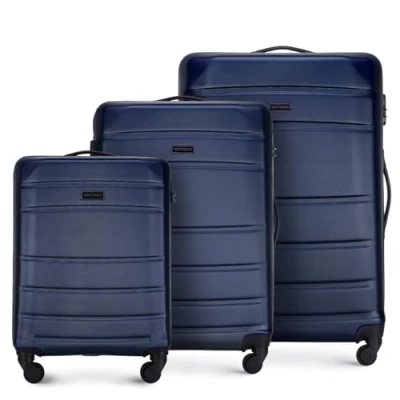 Image de Wittchen Globe LINE Collection Set de valises, Taille: One Size, Dunkelblau
