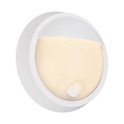 Image de BRILONER Lampe murale LED Akku avec Touch, dimmable par paliers, minuterie 15 min, d&#039;extérieur, Sphler Applique 17x7 cm, Blanc