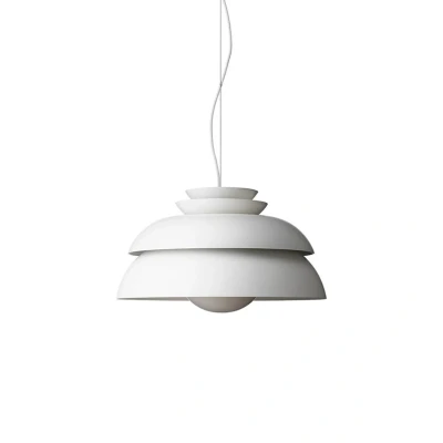Image de FRITZ HANSEN Concert P3 suspension blanc Ø 55 cm